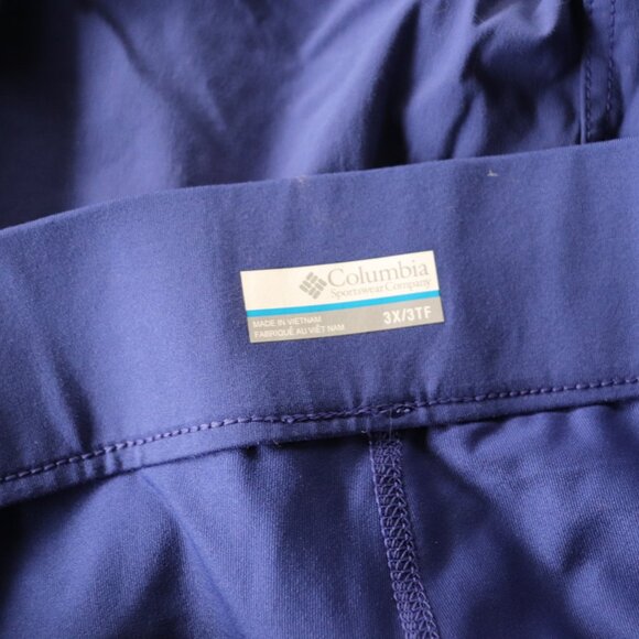 columbia skort * size 3X * blue * pockets * euc - Picture 7 of 8